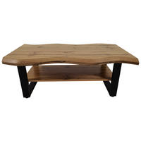 Couchtisch Gabriel Wildeiche Nachbildung B/H/T: ca. 110x42x60 cm Gabriel - schwarz (110,00/42,00/60,00cm)