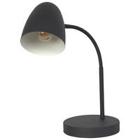 Nowa Tischleuchte 50870108 schwarz Metall B/H: ca. 15x40 cm E14 1 Brennstellen JASON - schwarz (15,00/40,00cm) - Nowa