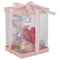 LED-Dekoleuchte transparent B/H/L: ca. 13x17x14 cm LED-Dekoleuchte_Bär/Herz - transparent (14,00/13,00/17,00cm)