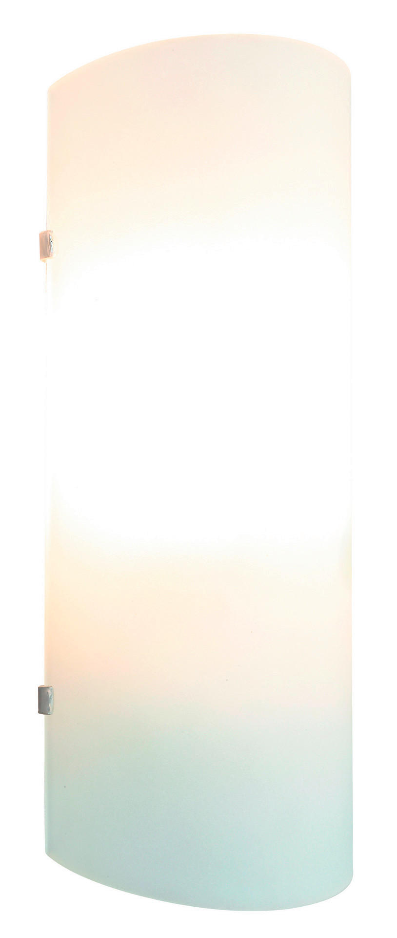 POCOline Wandleuchte Wall Satiniert weiß Glas B/H/L: ca. 12x24x10 cm E27 1 Brennstellen Wall - weiß/Satiniert (10,00/12,00/24,00cm) - POCOline