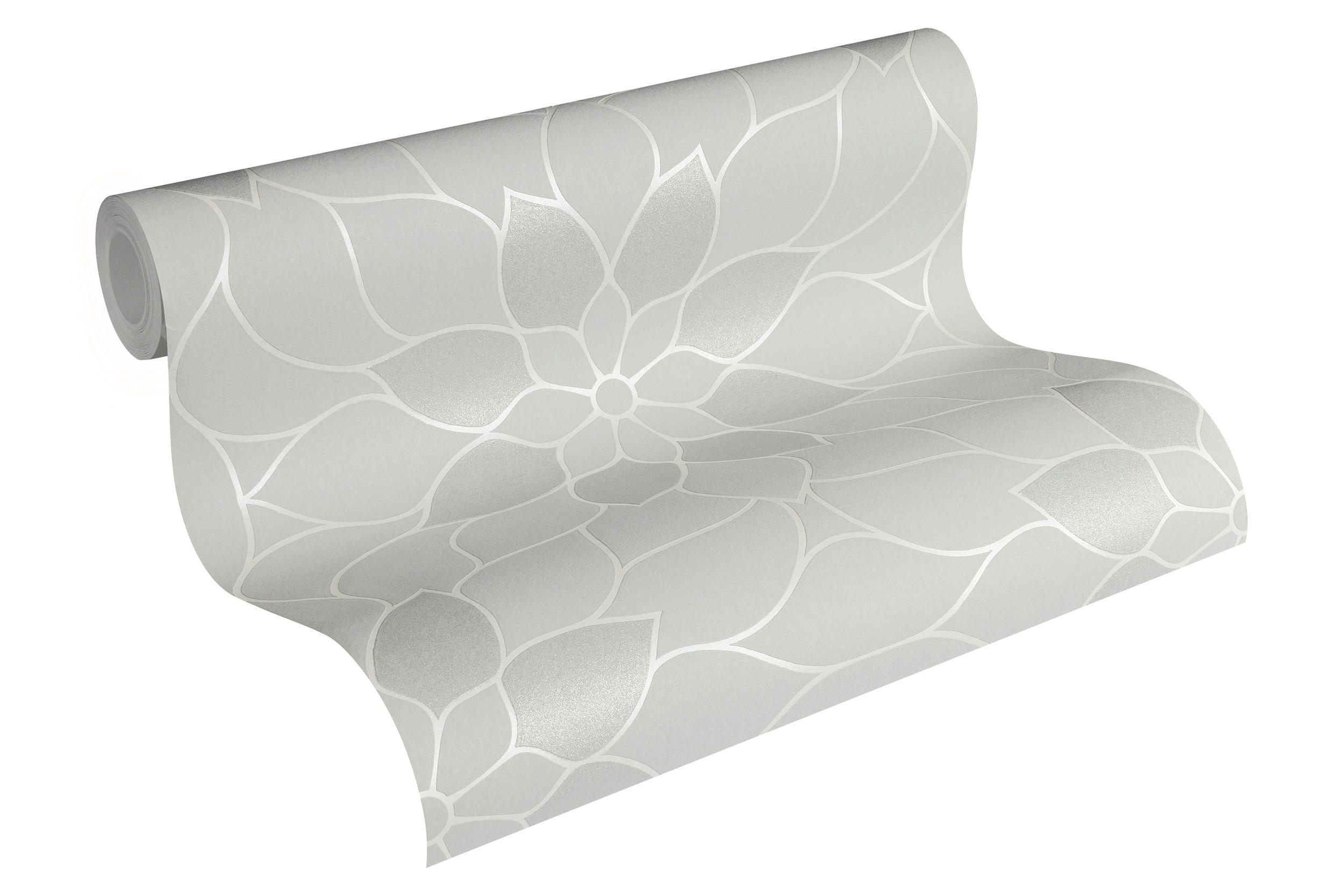 living walls Vliestapete Neue Bude 2.0, floral, mit Blumen, Glitzereffekt