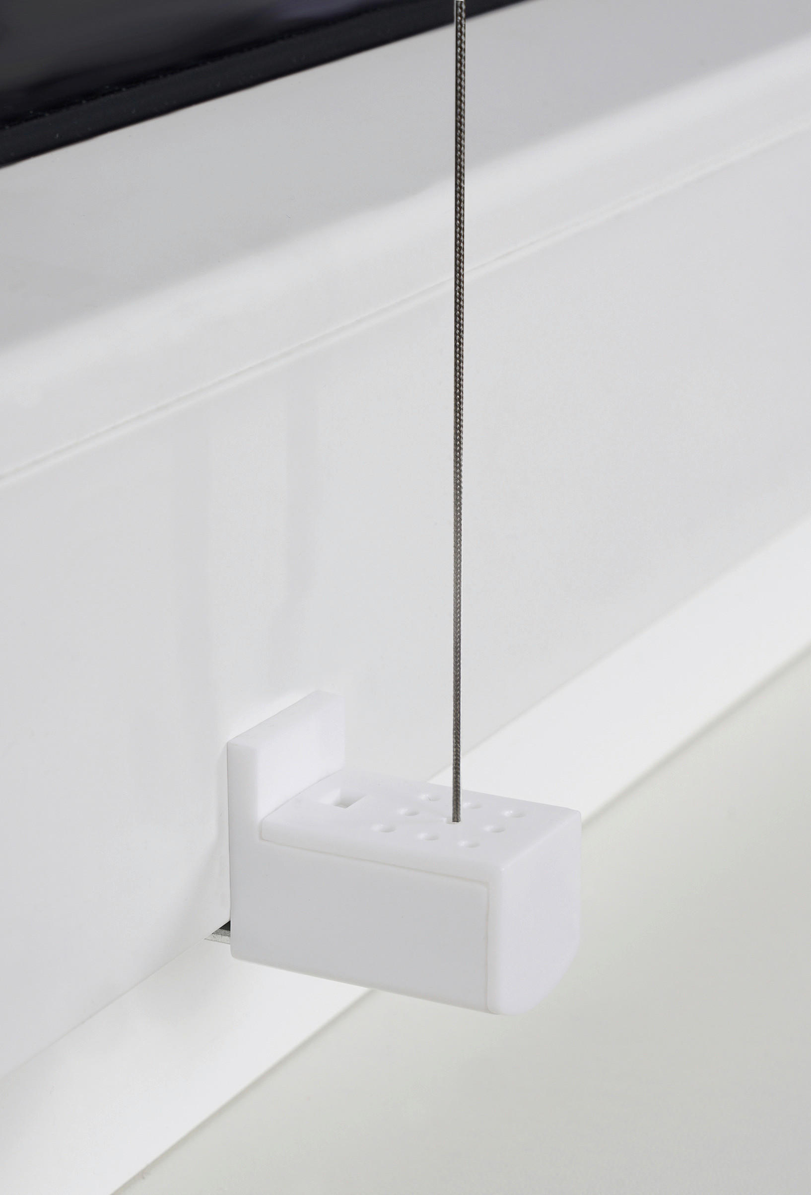 Thumbnail - Klemmplissee hellgrau B/L: ca. 90x130 cm