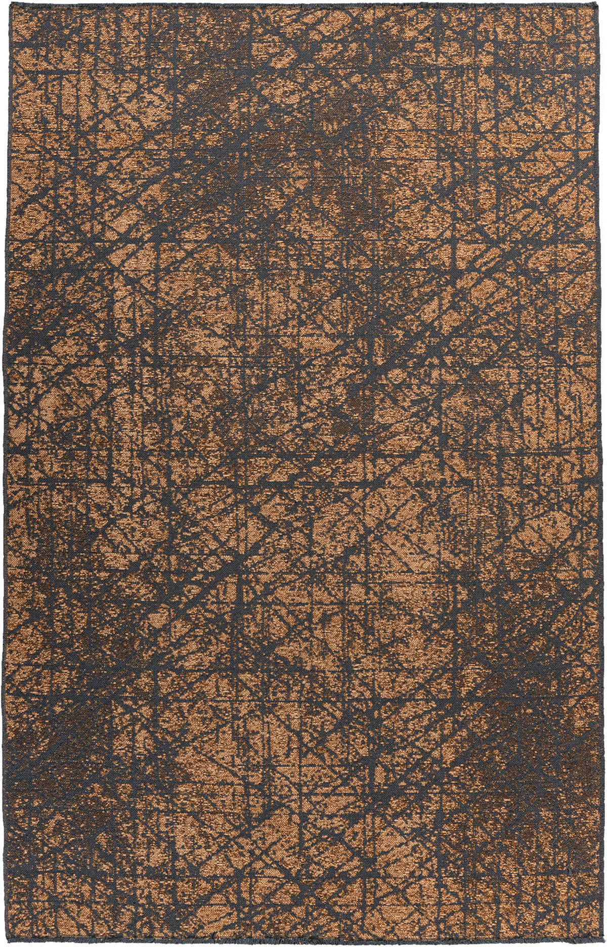 Kayoom Flachflorteppich Kalea 225 gelb B/H/L: ca. 80x0,8x150 cm Kalea 225 - gelb (150,00/80,00/0,80cm) - Kayoom