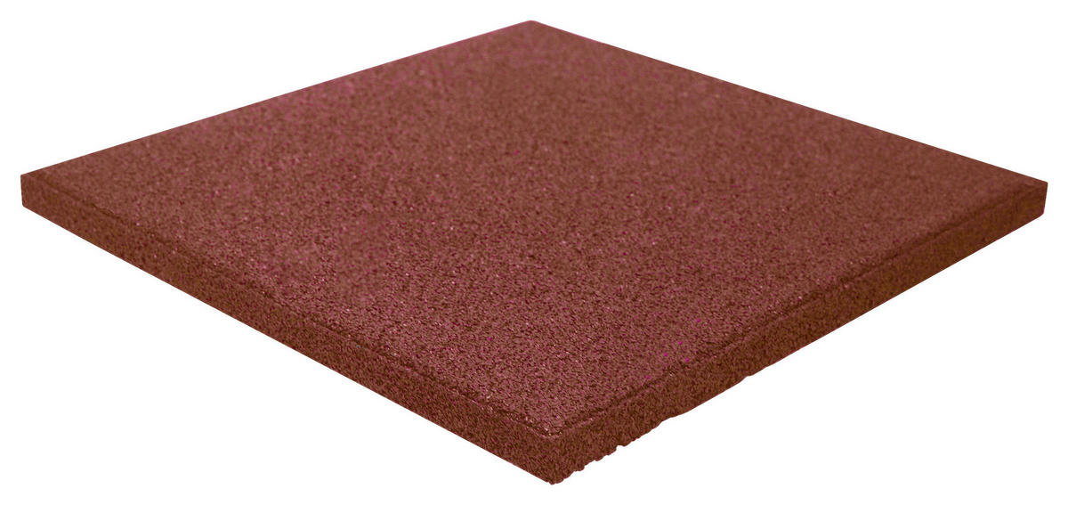 Anti-Trauma Play Bodenfliesen rot B/L: ca. 40x40 cm Bodenfliesenset_7Stck. - rot (40,00/40,00/2,50cm) - Anti-Trauma Play