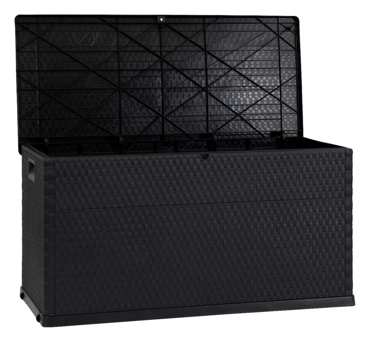Toomax Aufbewahrungsbox Rattan anthrazit Kunststoff B/H/L: ca. 63x56x120 cm Rattan - anthrazit (120,00/63,00/56,00cm) - Toomax
