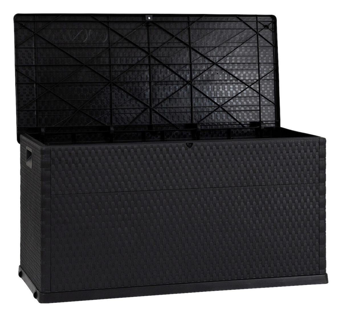 Toomax Aufbewahrungsbox Rattan anthrazit Kunststoff B/H/L: ca. 63x56x120 cm Rattan - anthrazit (120,00/63,00/56,00cm) - Toomax