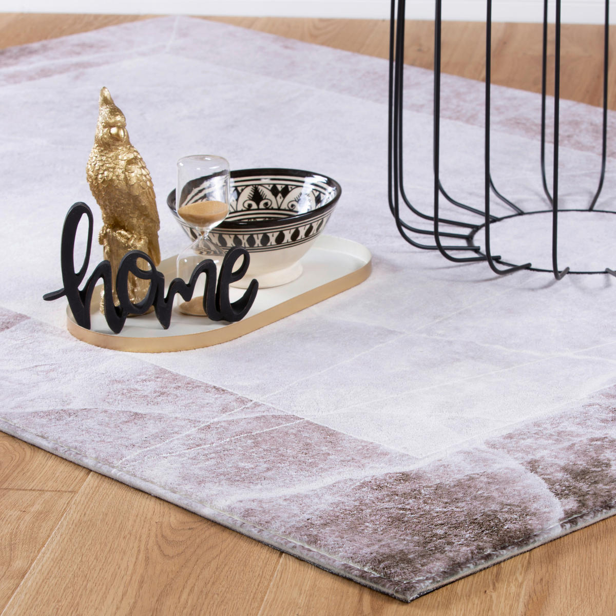 Obsession Teppich My Tiles pink B/L: ca. 120x170 cm My Tiles - pink (120,00/170,00cm) - Obsession