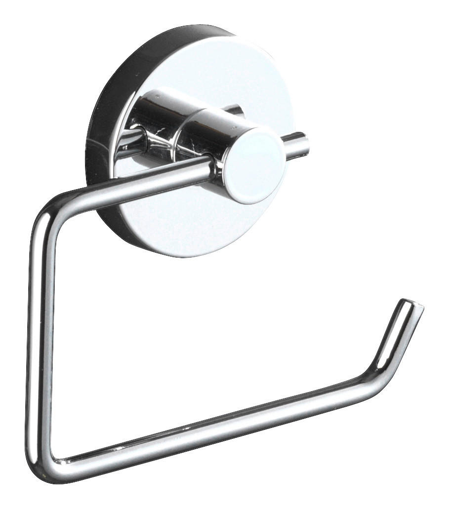 Toilettenpapierhalter Chrom Stahl B/H/L: ca. 13,5x10,5x3,7 cm Toilettenpapierhalter_Vacuum-Loc - Chrom (3,70/13,50/10,50cm) - Wenko