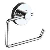 Toilettenpapierhalter Chrom Stahl B/H/L: ca. 13,5x10,5x3,7 cm Toilettenpapierhalter_Vacuum-Loc - Chrom (3,70/13,50/10,50cm) - WENKO