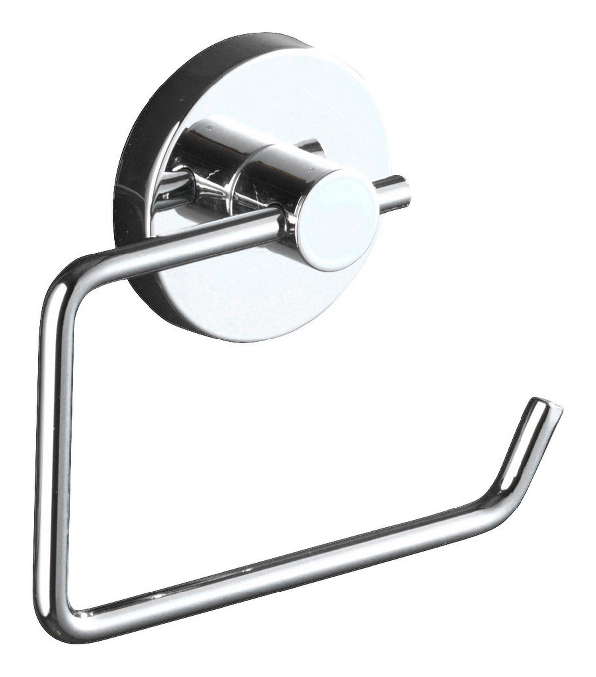 Toilettenpapierhalter Chrom Stahl B/H/L: ca. 13,5x10,5x3,7 cm Toilettenpapierhalter_Vacuum-Loc - Chrom (3,70/13,50/10,50cm) - WENKO