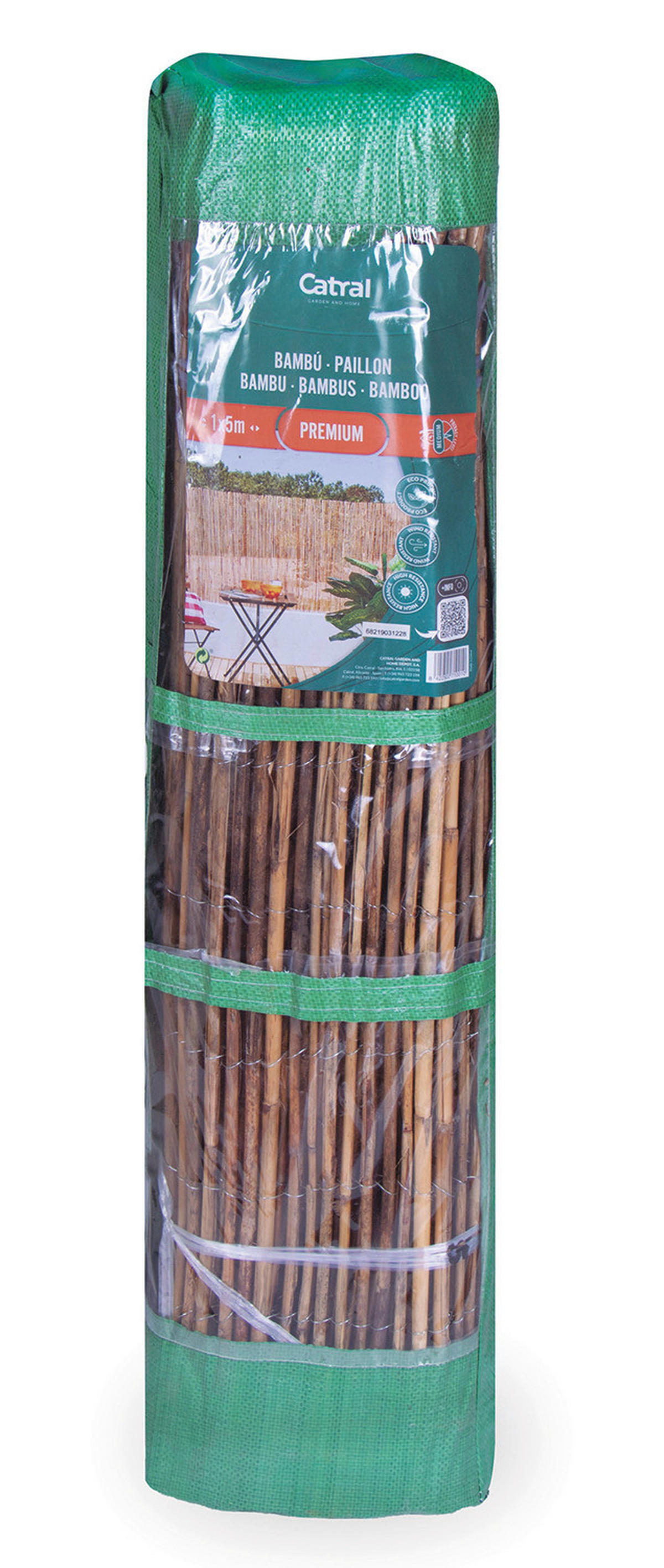 CATRAL/NORTENE Sichtschutzmatte natur Bambus B/H/L: ca. 500x20x100 cm Sichtschutzmatte - natur (100,00/500,00/20,00cm) - CATRAL/NORTENE