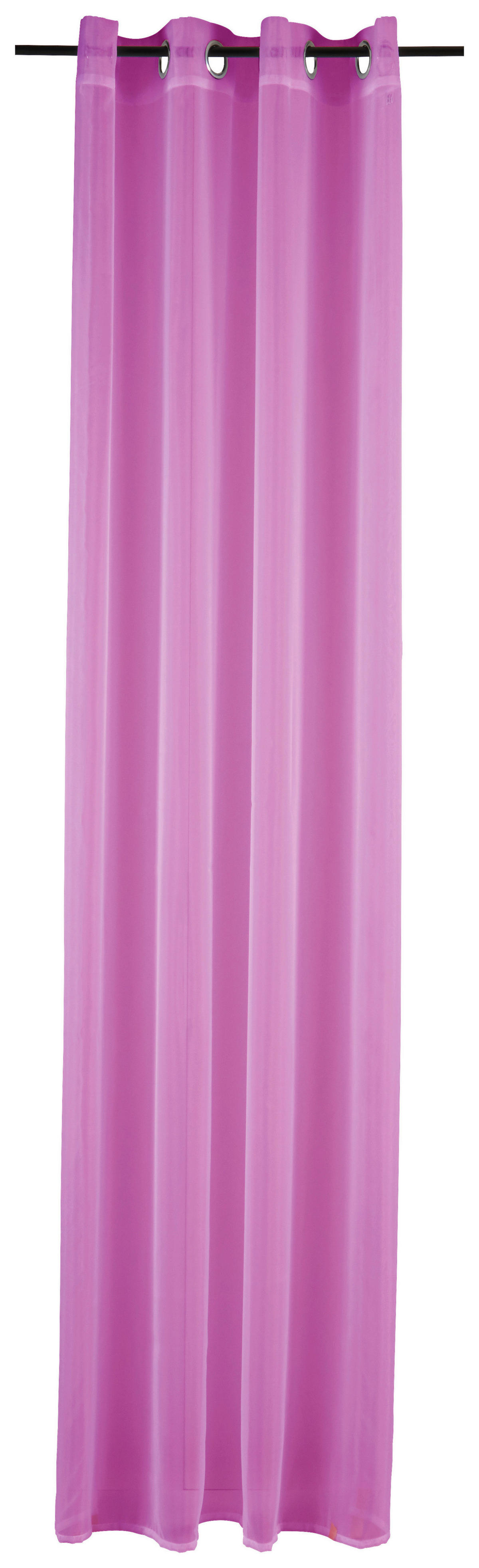 POCOline Ösenvorhang Micha pink B/L: ca. 135x235 cm Micha - pink (135,00/235,00cm) - POCOline