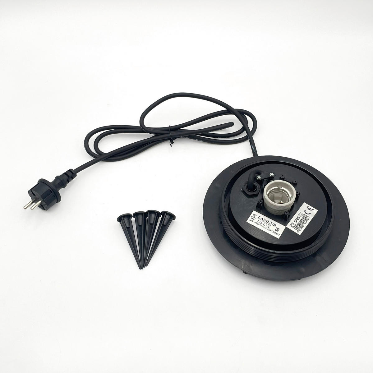 Außenleuchte stein B/H/L: ca. 35x38x35 cm GARDENBALL - stein (35,00/35,00/38,00cm) - Lamkur