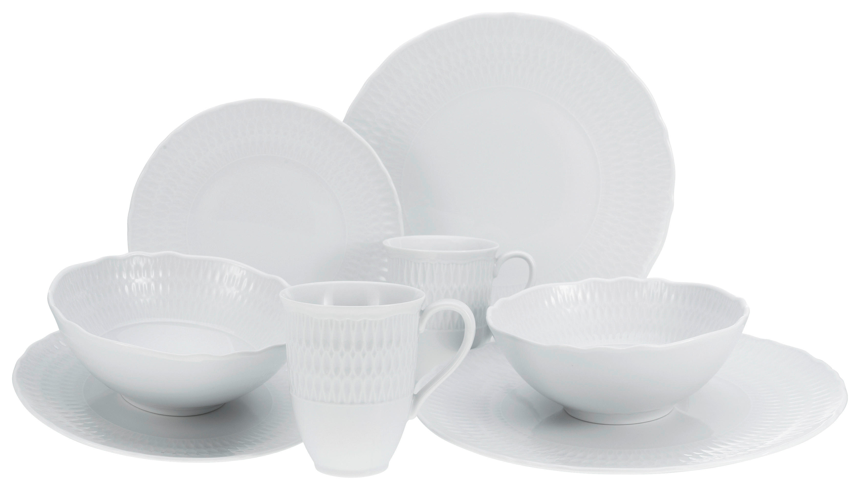 CreaTable Kombiservice SOFIA SOFIA - weiß - CreaTable