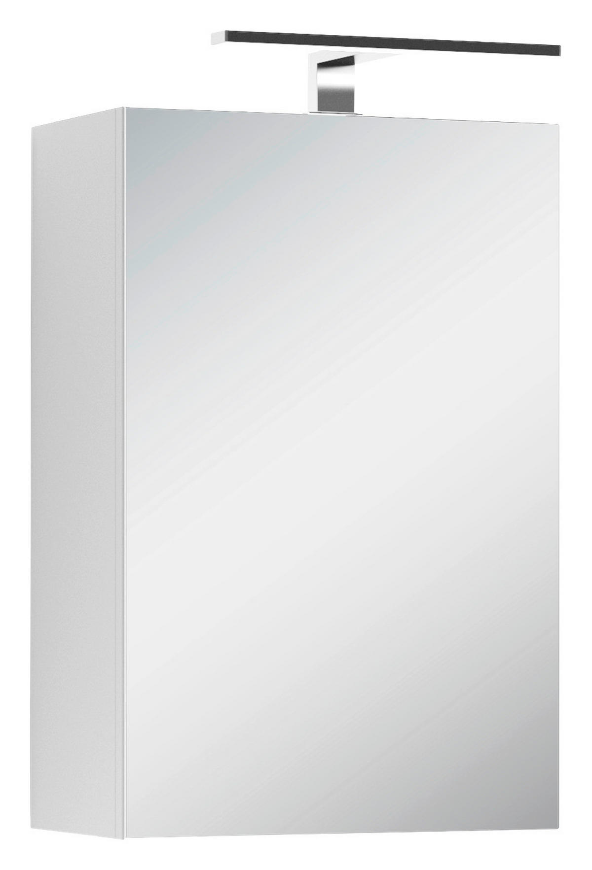 Spiegelschrank SPREE weiß matt B/H/T: ca. 40x60x15 cm SPREE - weiß (40,00/60,00/15,00cm) - byLIVING