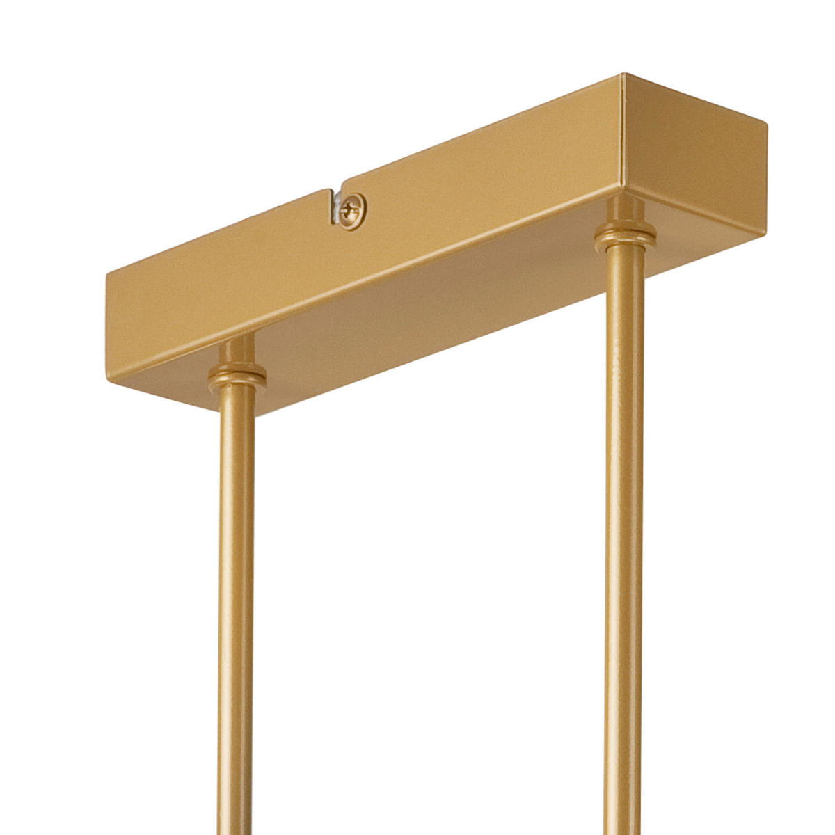 Lamkur Deckenleuchte gold Stahl B/H/L: ca. 53x32x53 cm E27 4 Brennstellen ASTRID - gold (53,00/53,00/32,00cm) - Lamkur