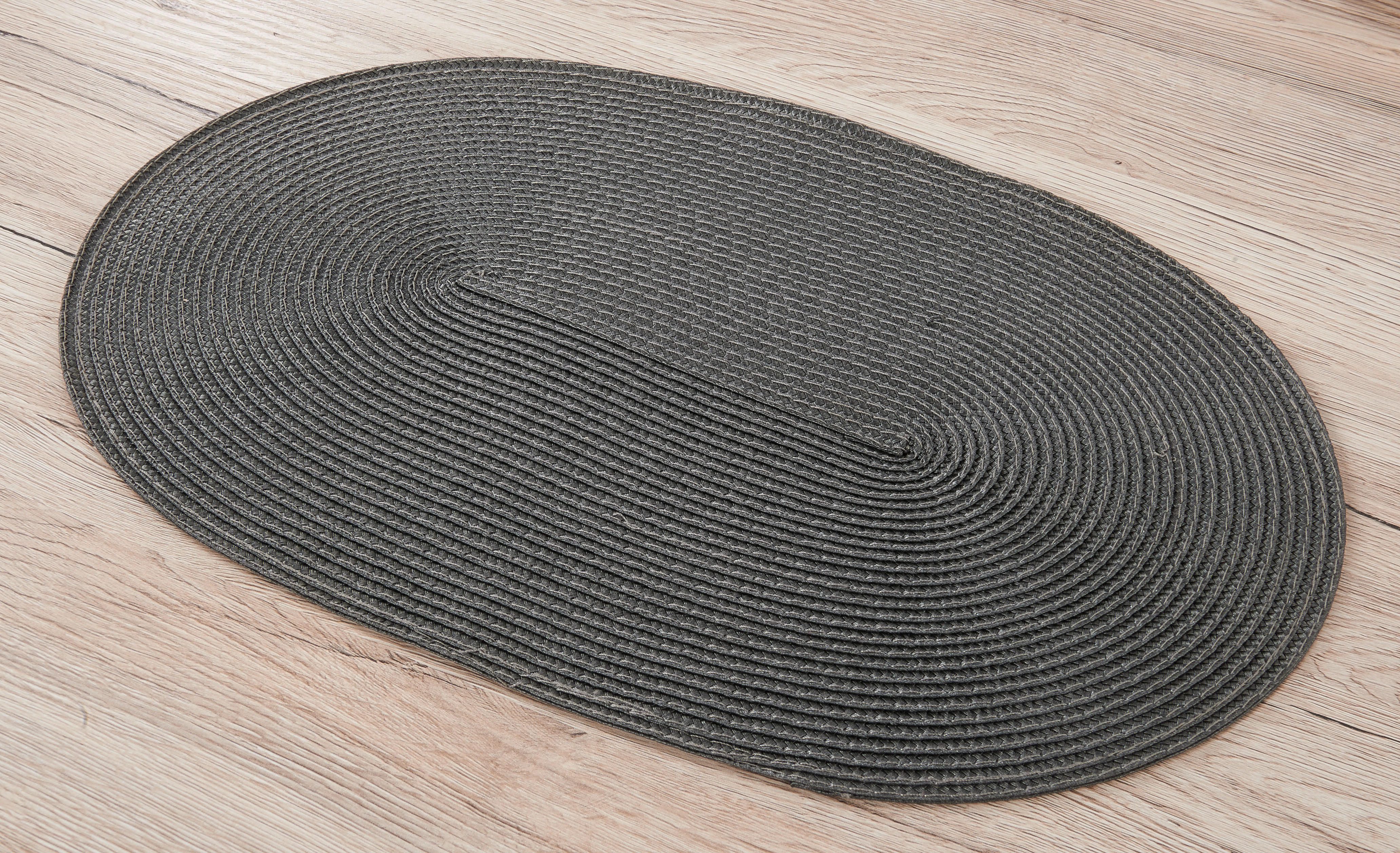 Platzset Platzset_Bast 30x45cm anthrazit - anthrazit (30,00/45,00cm) - POCOline