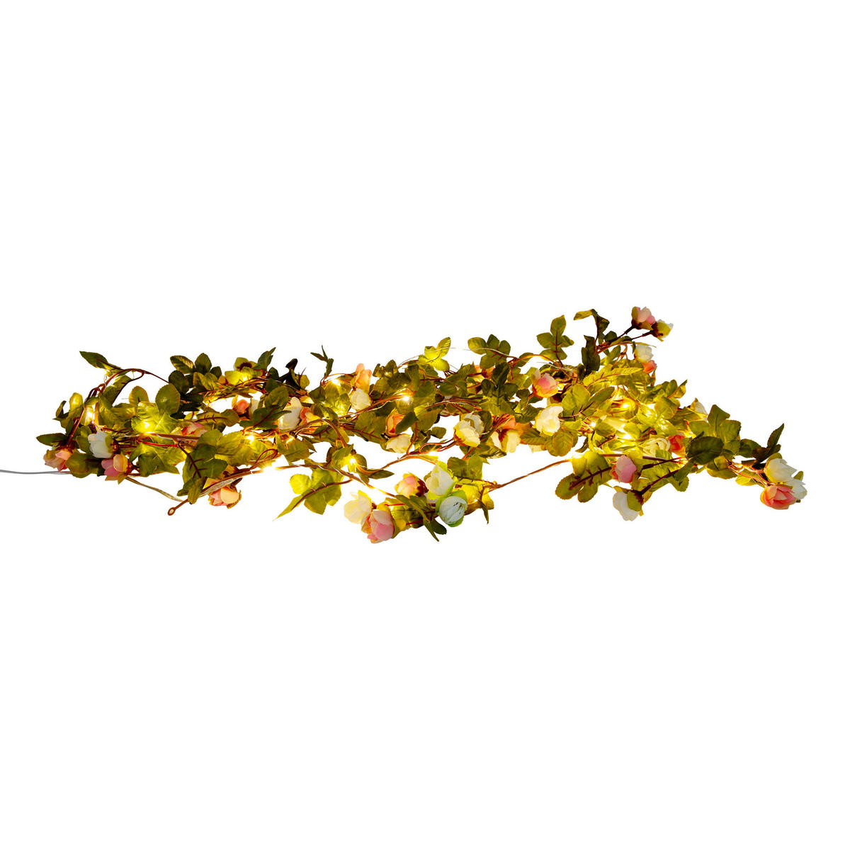 LED-Lichterkette 5268261 mehrfarbig Kunststoff L: ca. 420 cm LED Lichterkette RÖSSCHEN mit LED - mehrfarbig (420,00cm) - Näve Leuchten