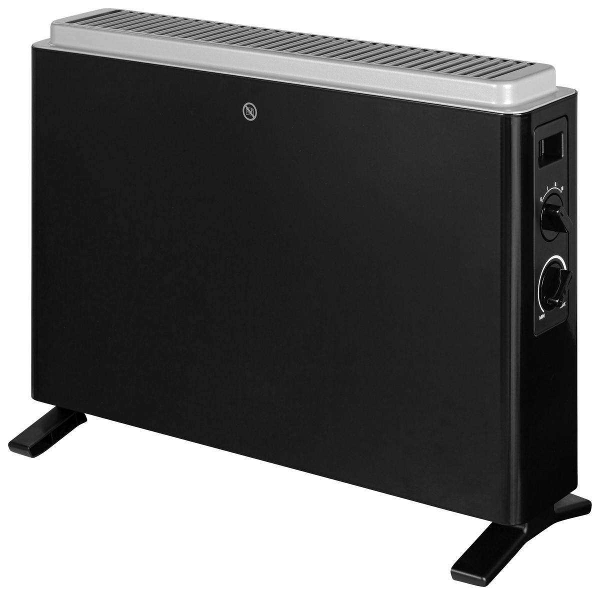 Konvektor Heizung NDK20-21A schwarz Metall B/H/T: ca. 53x38x17 cm ca. 2000 W Konvektor-Heizung_Stromboli - schwarz (53,00/38,00/17,00cm)