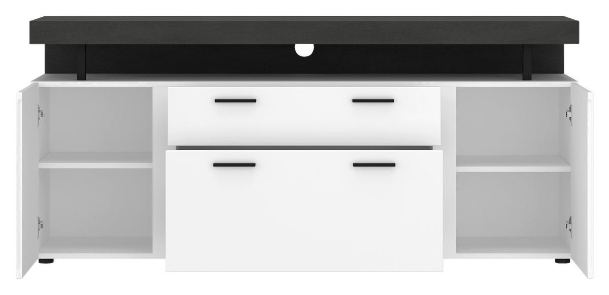 Lowboard Fly B/H/T: ca. 164x73x40 cm Fly - weiß (164,00/73,00/40,00cm)