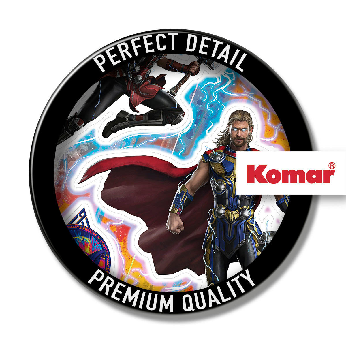 Komar Wandtattoo Thor4 Thor Jane Mixup  Thor4 Thor Jane Mixup B/L: ca. 50x70 cm Thor4 Thor Jane Mixup - (50,00/70,00cm) - Komar