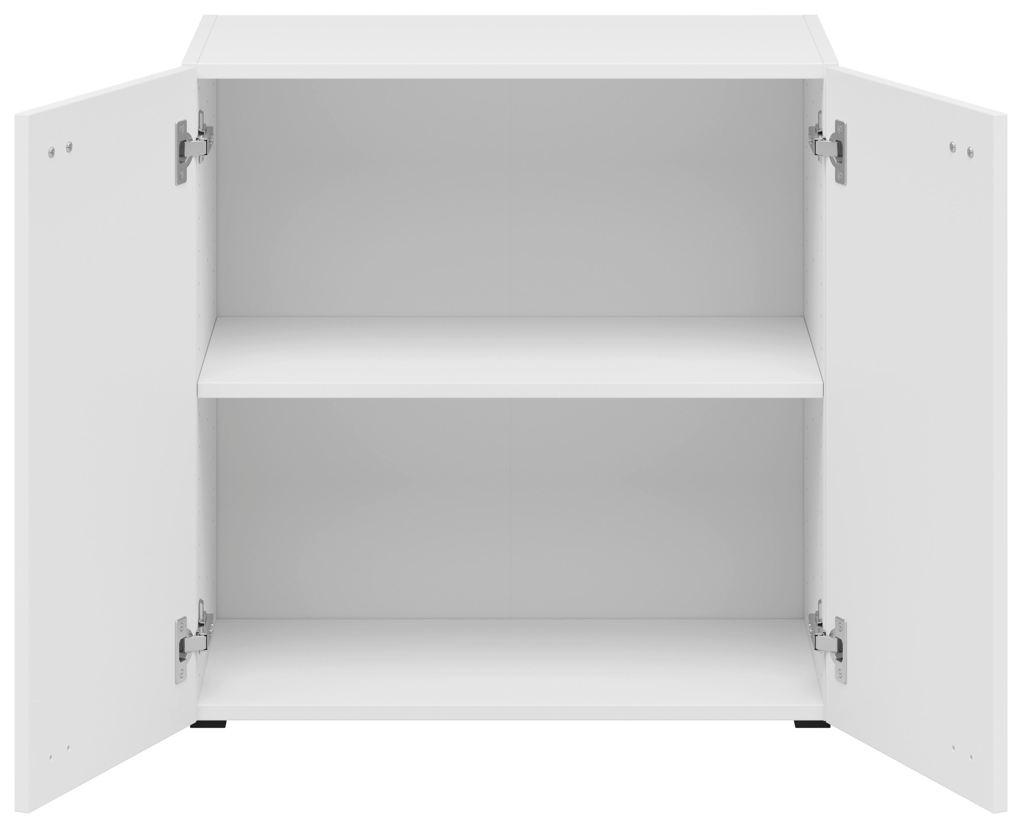 Kommode System 64 weiß B/H/T: ca. 64x64x35 cm System 64 - weiß (64,00/64,00/35,00cm)