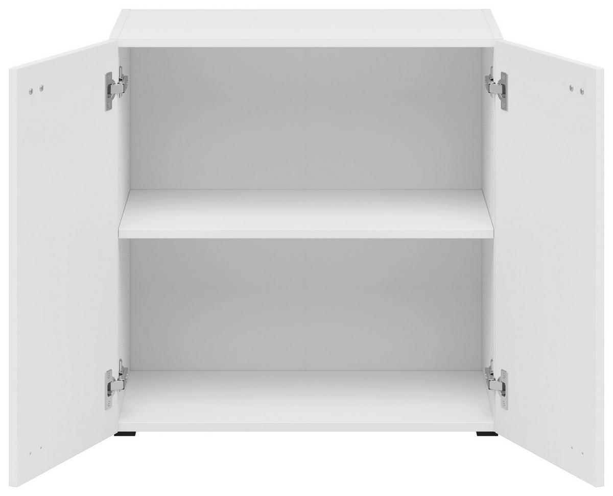 Kommode System 64 weiß B/H/T: ca. 64x64x35 cm System 64 - weiß (64,00/64,00/35,00cm)