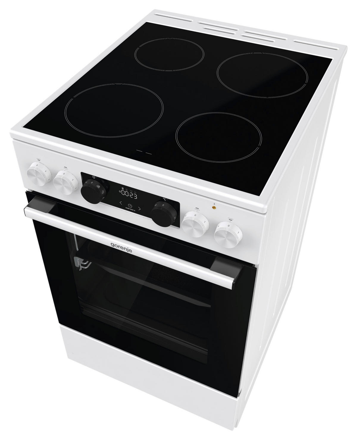 Gorenje Stand-Elektroherd GEC5C41WG weiß B/H/T: ca. 50x85x59 cm Stand-Elektroherd GEC 5C41 WG - weiß (50,00/85,00/59,00cm) - Gorenje