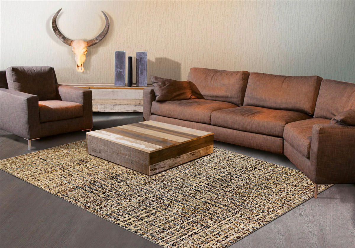 Arte Espina Kurzflorteppich Topaz 5400 creme B/L: ca. 170x240 cm Topaz 5400 - creme (170,00/240,00cm) - Arte Espina