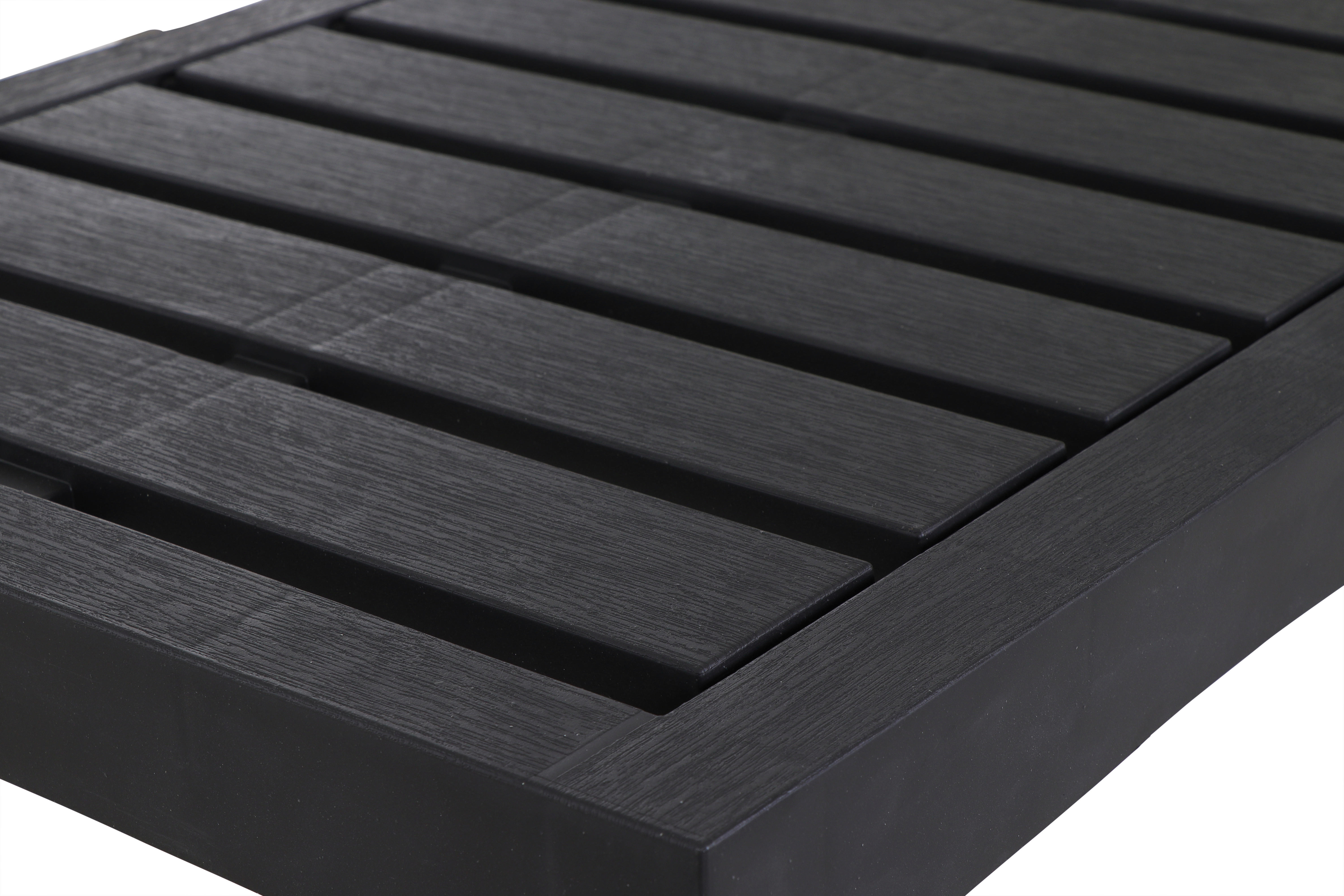 ProGarden Gartensitzgruppe Java anthrazit Kunststoff B/H/L: ca. 54x82x61 cm Java - anthrazit (61,00/54,00/82,00cm) - ProGarden