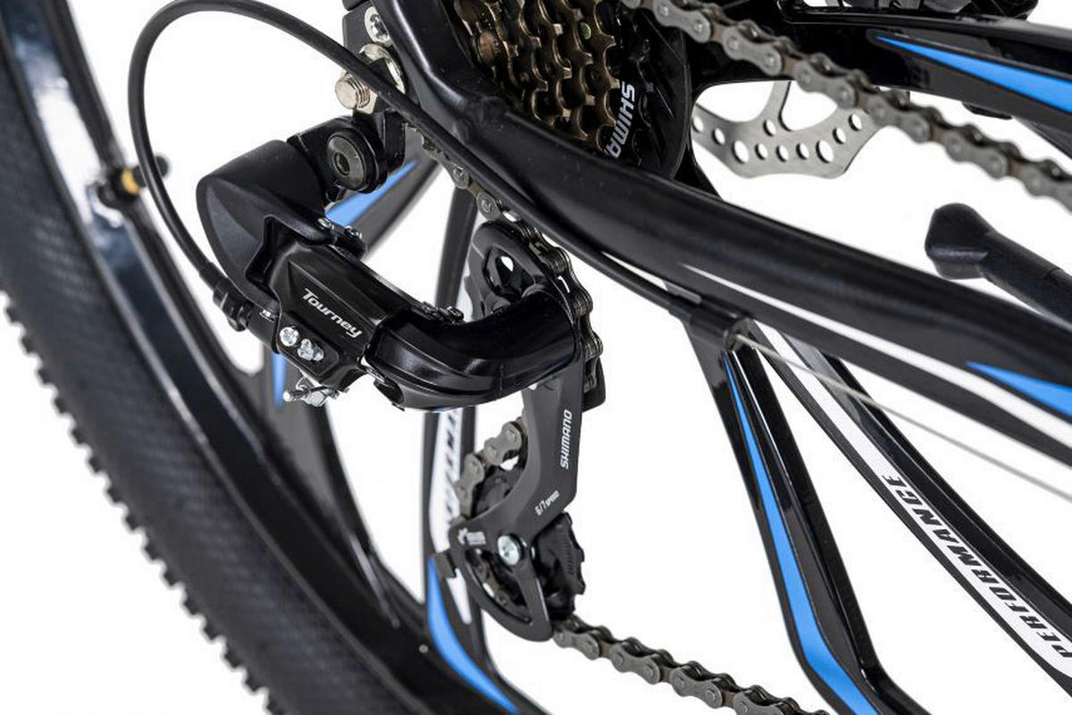 KS-Cycling Mountain-Bike Xplicit 598M  27,5 Zoll Rahmenhöhe 53 cm 21 Gänge schwarz schwarz ca. 27,5 Zoll Xplicit - blau/schwarz - KS-Cycling