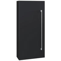 Midischrank Badinos schwarz Alu Optik B/H/T: ca. 33x75x22 cm Badinos - schwarz/Alu (33,00/75,00/22,00cm) - VCM Möbel