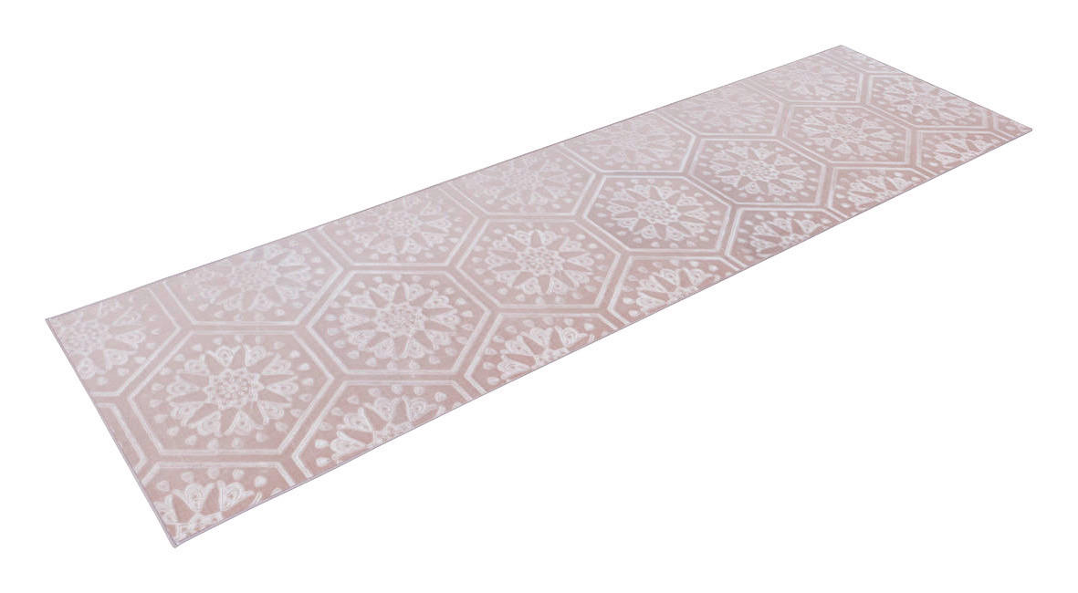 360Living Teppich Monroe rosa B/L: ca. 80x300 cm Monroe - rosa (80,00/300,00cm) - 360Living