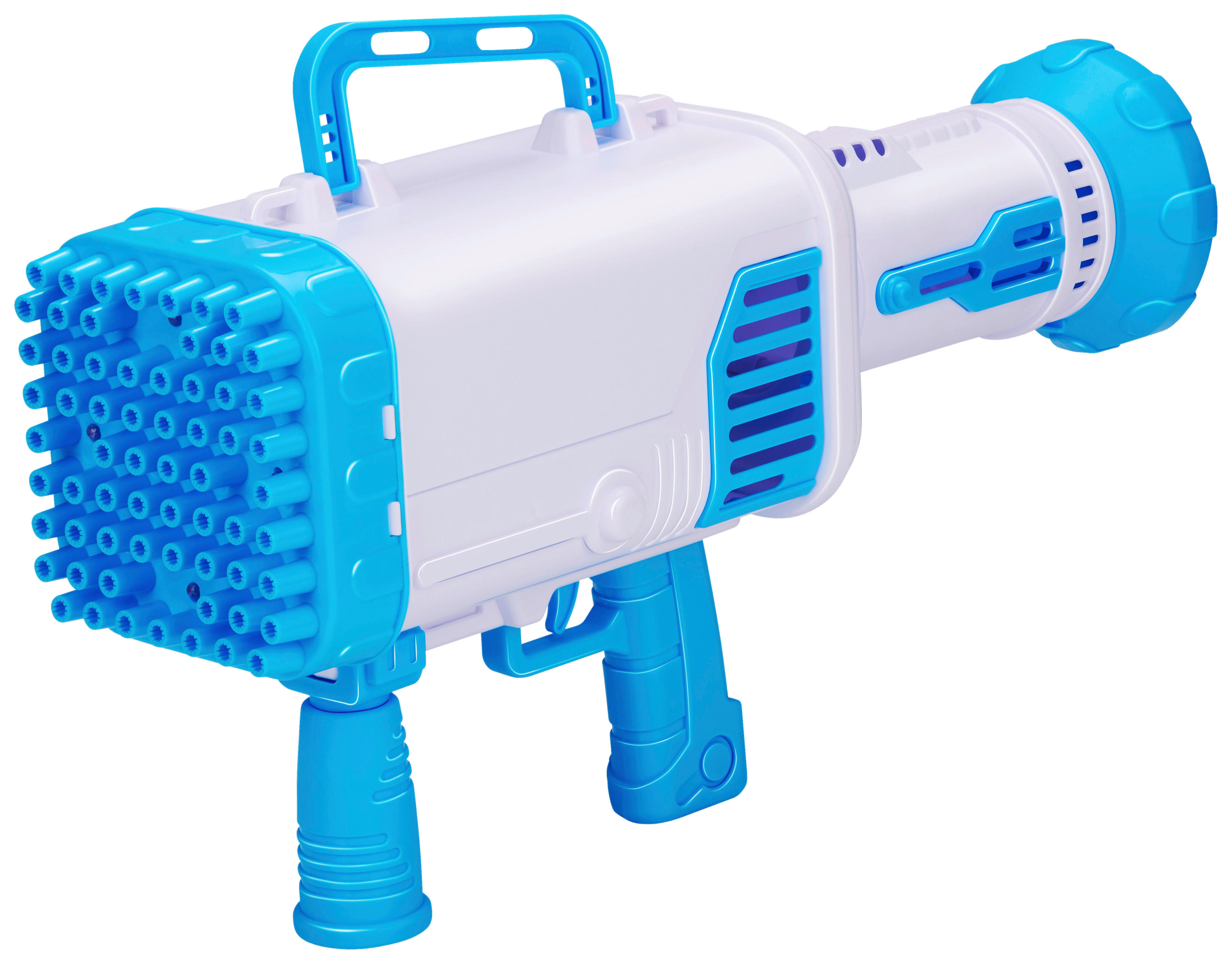 BUBBLEZ Seifenblasen-Pistole B/H/L: ca. 13x27,4x42,3 cm Seifenblasen-Pistole - weiß (42,30/13,00/27,40cm) - BUBBLEZ