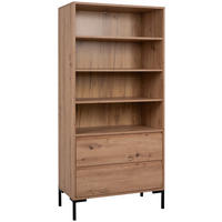 Regal Korsika Eiche Artisan Nachbildung B/H/T: ca. 78x165x40 cm Korsika - Eiche (78,00/165,00/40,00cm)