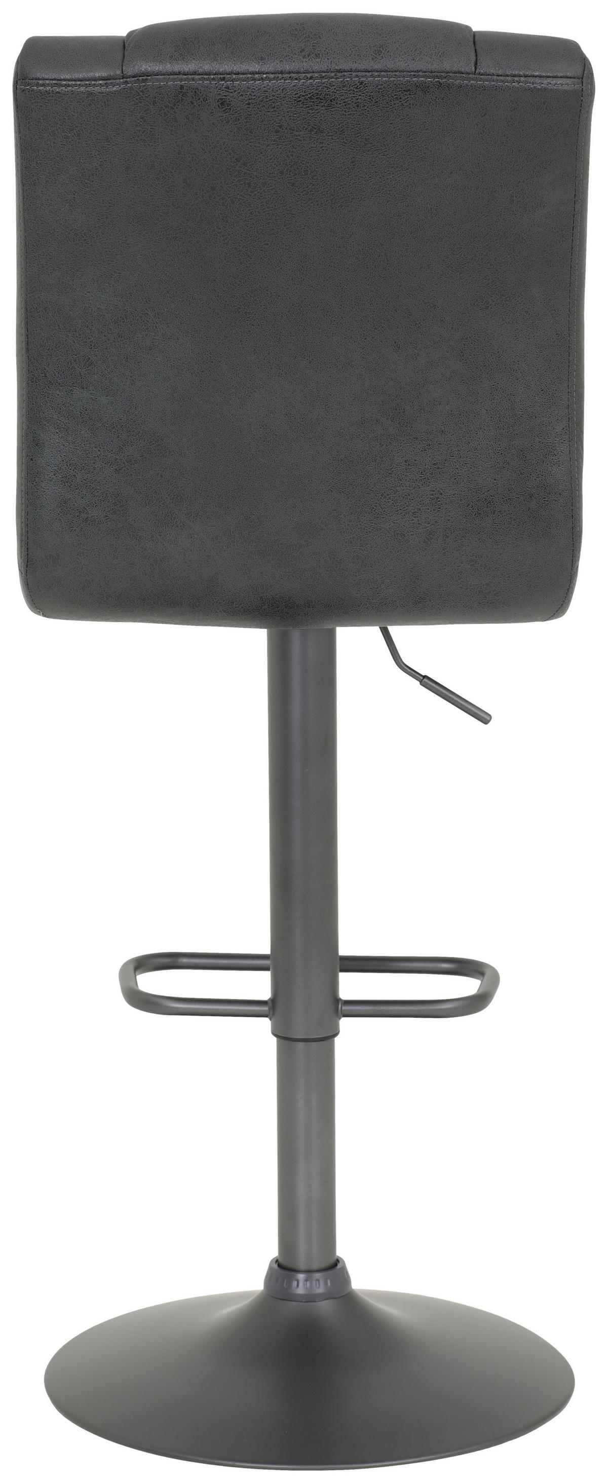 Barhocker Elke anthrazit Vintage B/H/T: ca. 45x102x60 cm Elke - anthrazit/grau (45,00/102,00/60,00cm)