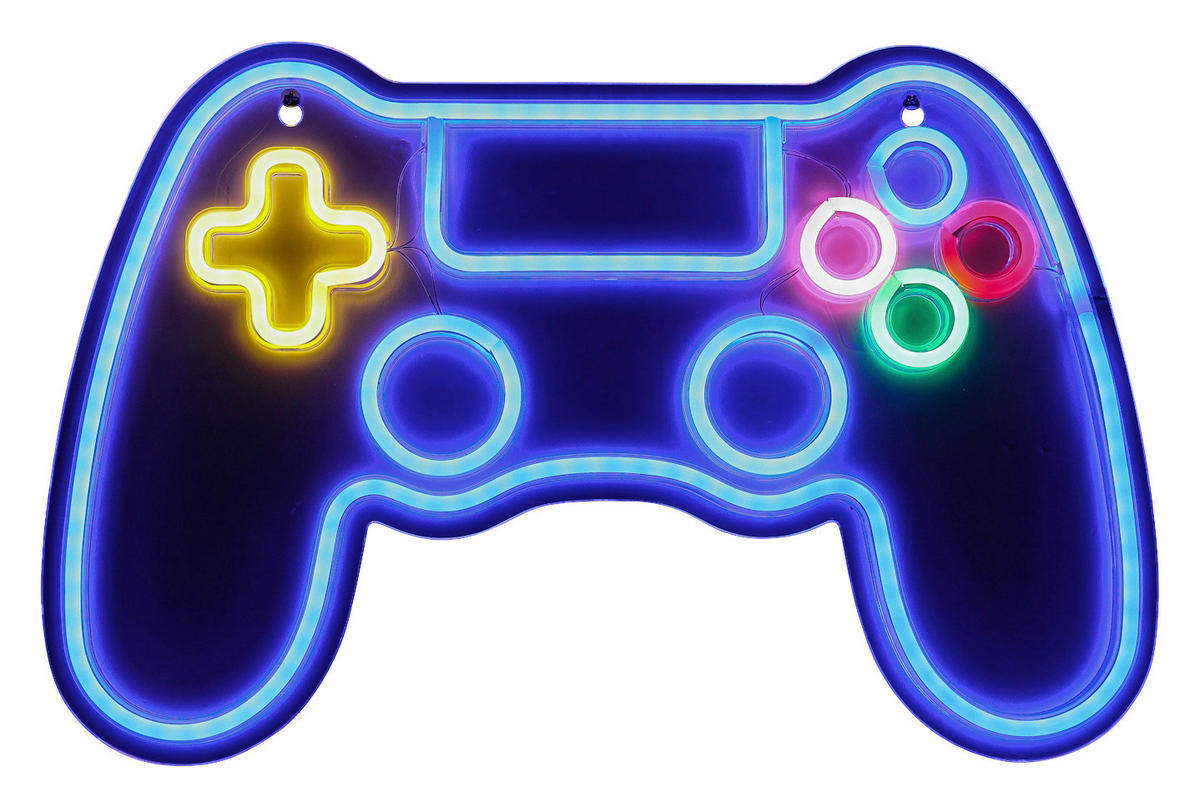 Nolo LED-Neon_Wandleuchte Acryl B/H/L: ca. 28x1,6x41 cm LED-Neon-Wandleuchte_Control - (41,00/28,00/1,60cm) - Nolo