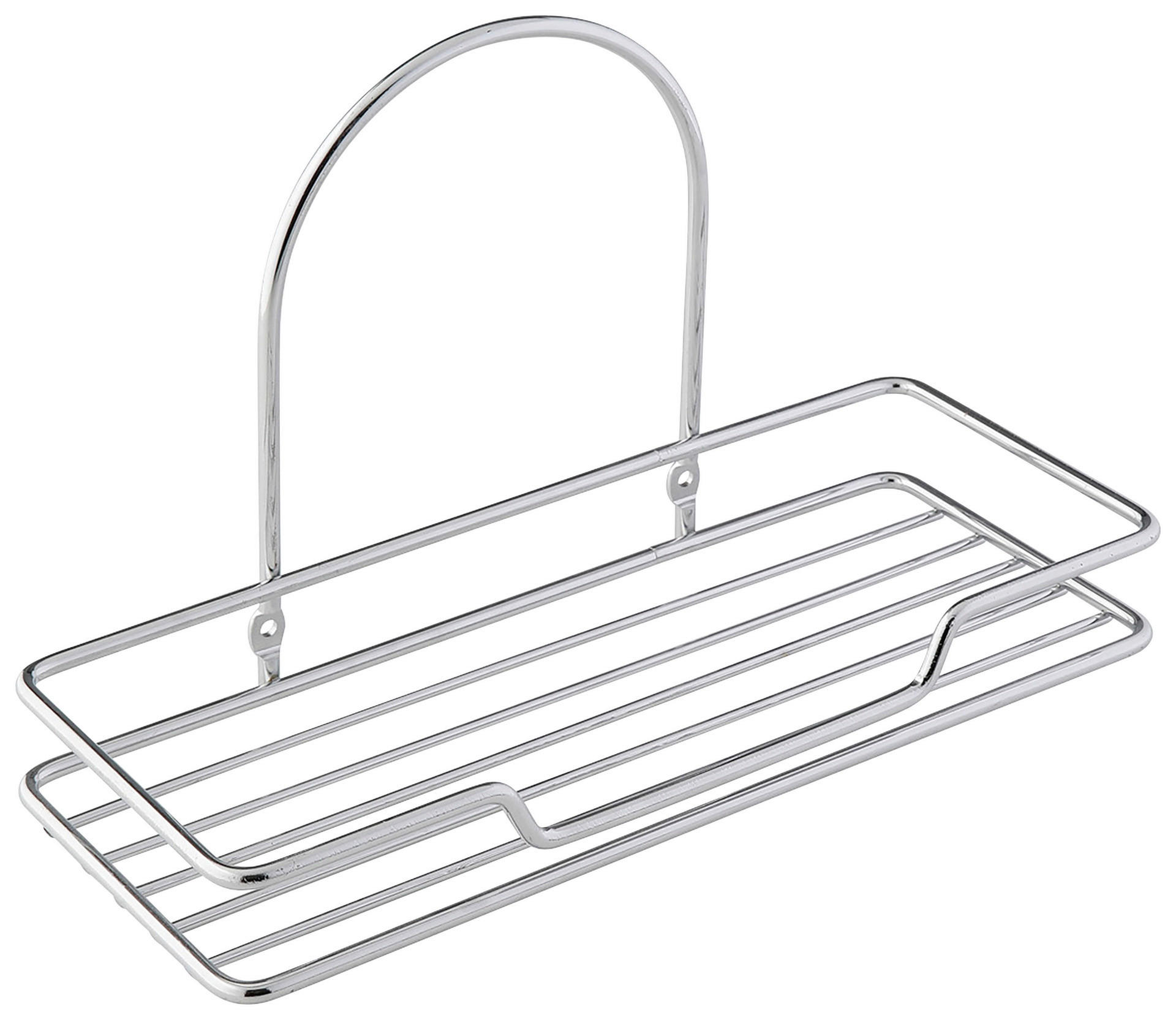 Wandregal Chrom Chrom B/H/L: ca. 10x15x25 cm Escala - Chrom (25,00/10,00/15,00cm) - Axentia