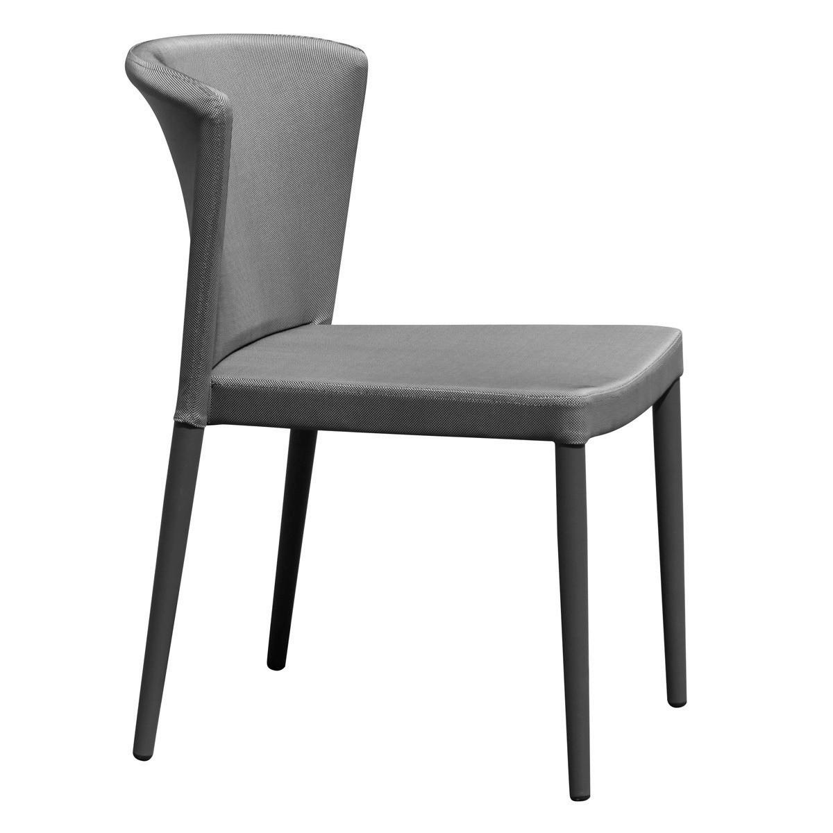 Grasekamp Stapelstuhl-Set Sol anthrazit Aluminium B/H/L: ca. 44x76x60 cm Sol - anthrazit (60,00/44,00/76,00cm) - Grasekamp