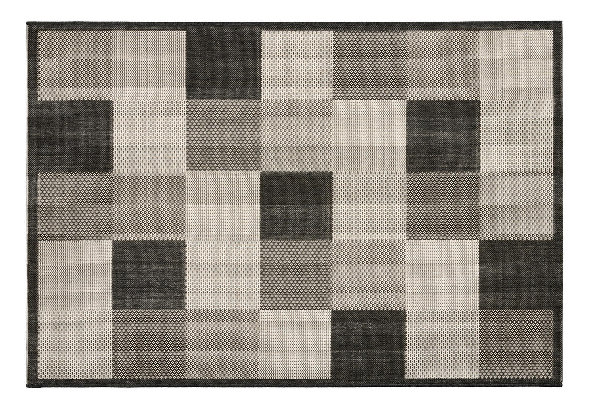 In-/Outdoor-Teppich Ambiente schwarz B/L: ca. 120x170 cm Ambiente - schwarz (120,00/170,00cm)