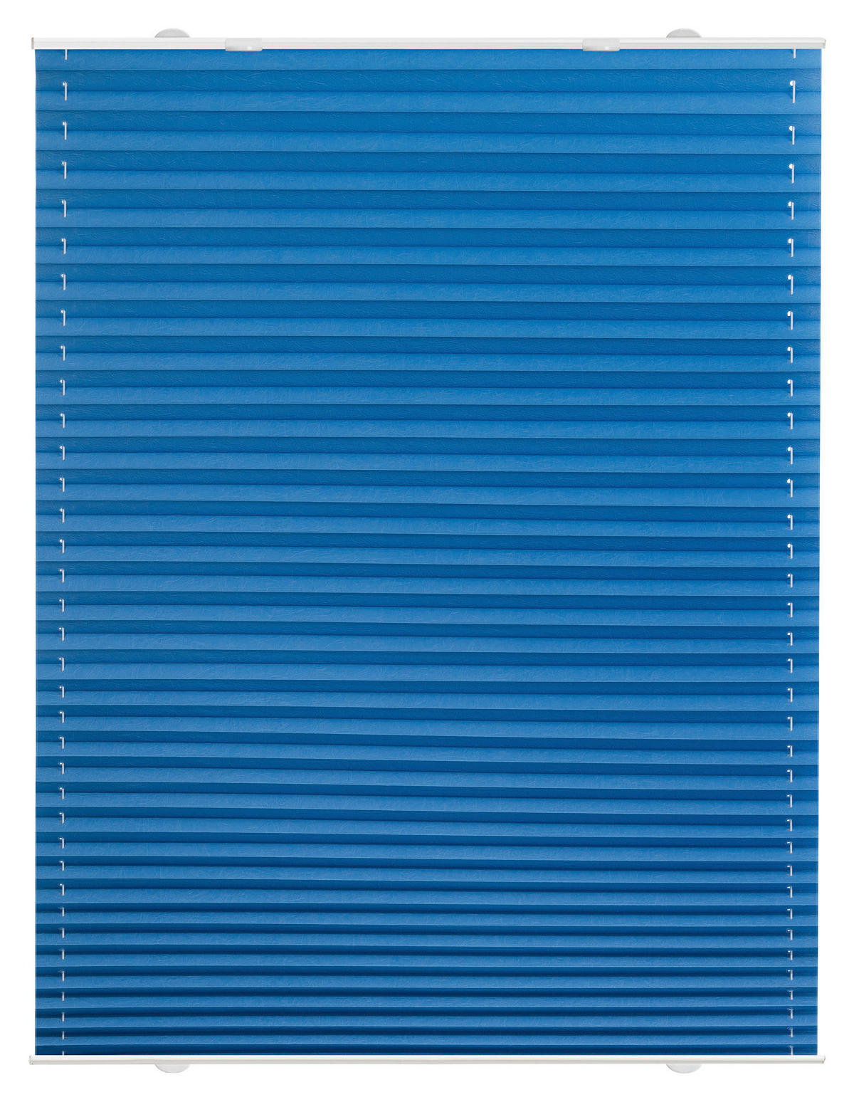 Spannplissee blau B/L: ca. 55x130 cm Plissee_Haftfix - blau (55,00/130,00cm) - LICHTBLICK