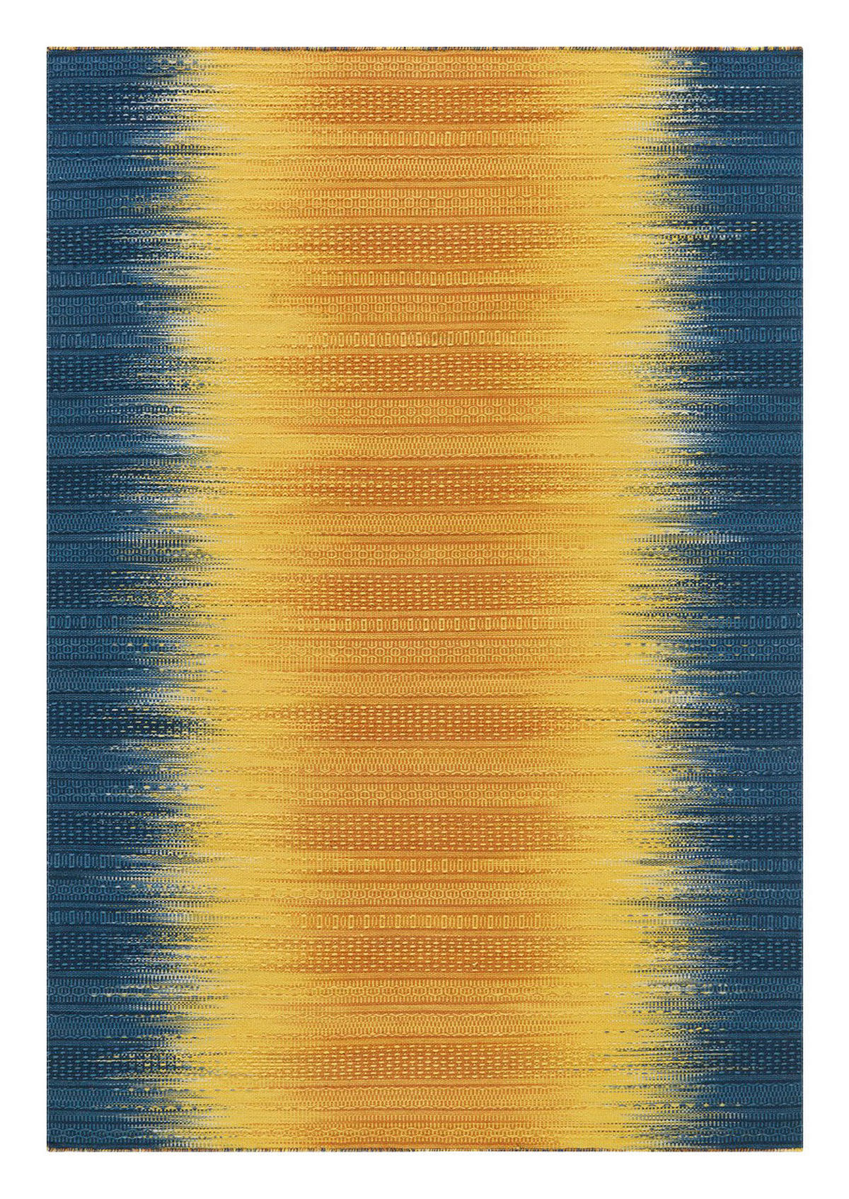 Arte Espina Outdoorteppich Sunset 8070 gelb B/L: ca. 90x160 cm Sunset 8070 - blau/gelb (90,00/160,00cm) - Arte Espina