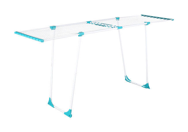 HI Wäschetrockner weiß Wäschetrockner - weiß/türkis - HI