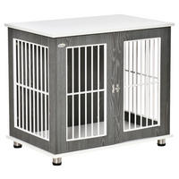 PawHut Hundekäfig Hundekäfig - (85,00/55,00/75,00cm) - PawHut