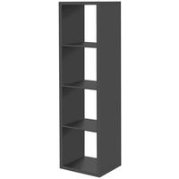 Regal Max anthrazit B/H/T: ca. 38x141x33 cm Max - anthrazit (38,00/141,00/33,00cm)