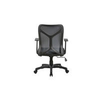Chefsessel BONE schwarz grau BONE - schwarz/grau (61,50/91,00/51,50cm) - byLIVING