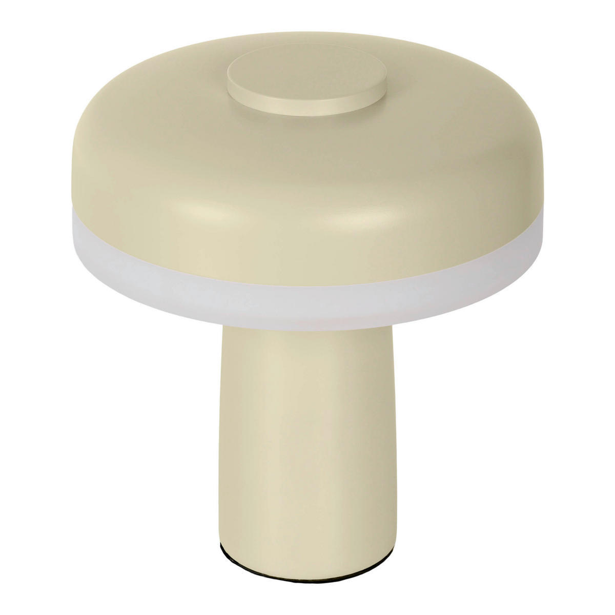 Näve Leuchten LED-Tischleuchte beige Metall Kunststoff B/H/T/D: ca. 15x16,5x15x15 cm PILU - beige (15,00/16,50/15,00cm) - Näve Leuchten