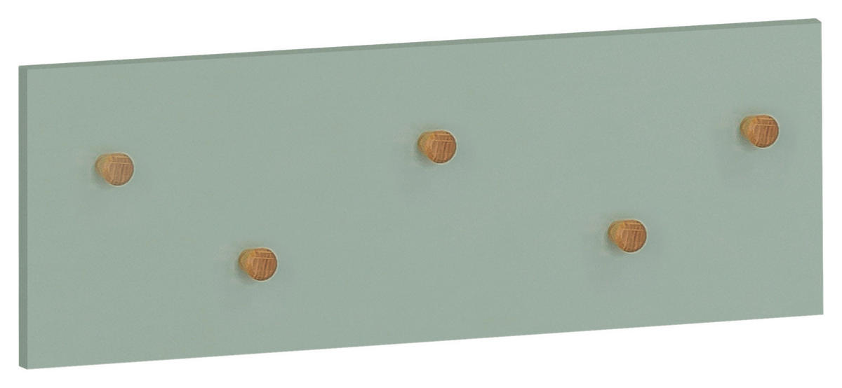 Garderobenpaneel Bjarne Pistazie B/H/T: ca. 55,9x19,5x4,6 cm Bjarne - Pistazie (55,90/19,50/4,60cm) - Schildmeyer