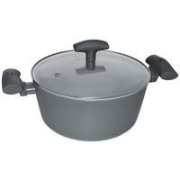 MICHELINO Topf grau Aluminium Fleischtopf_New_Nora 28cm - grau - MICHELINO