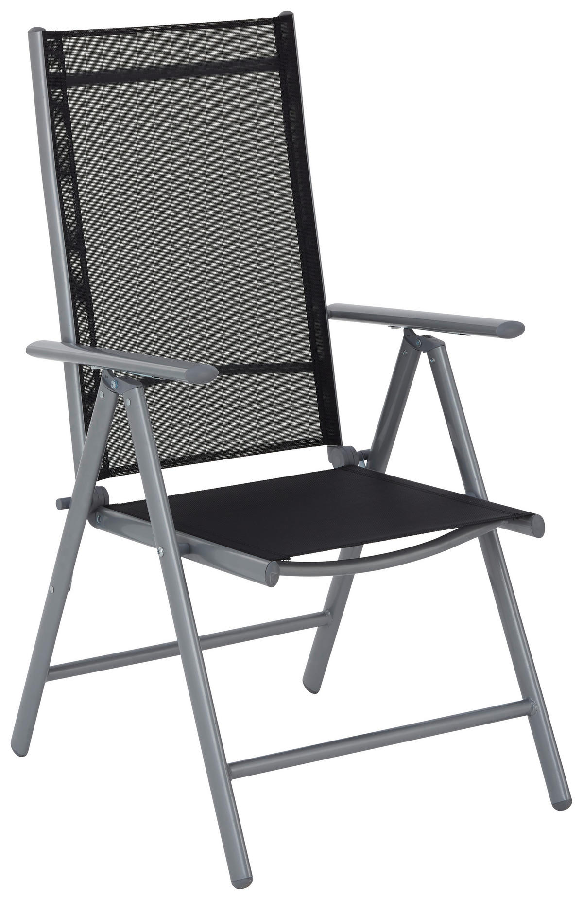 POCOline Patioset grau Alu Patioset_5tlg. - schwarz/grau - POCOline